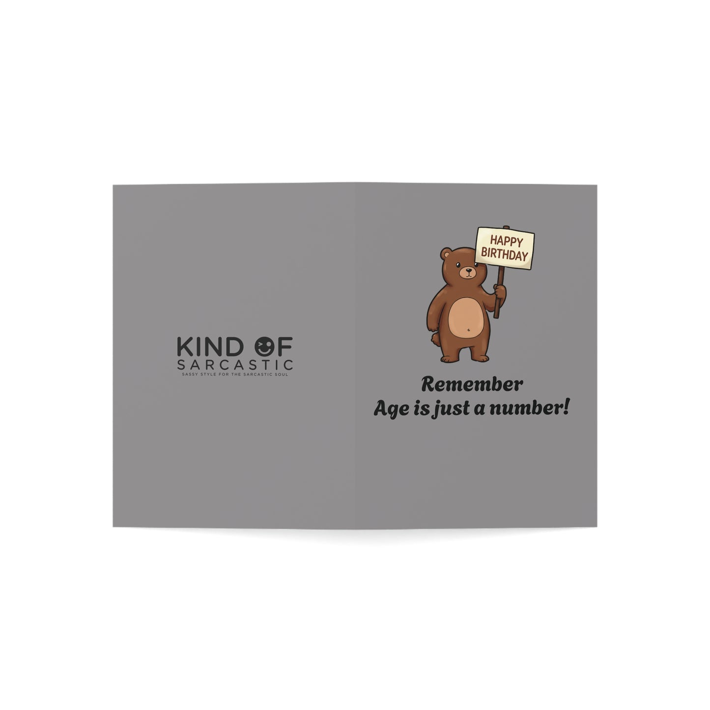 Age is just a Number Card