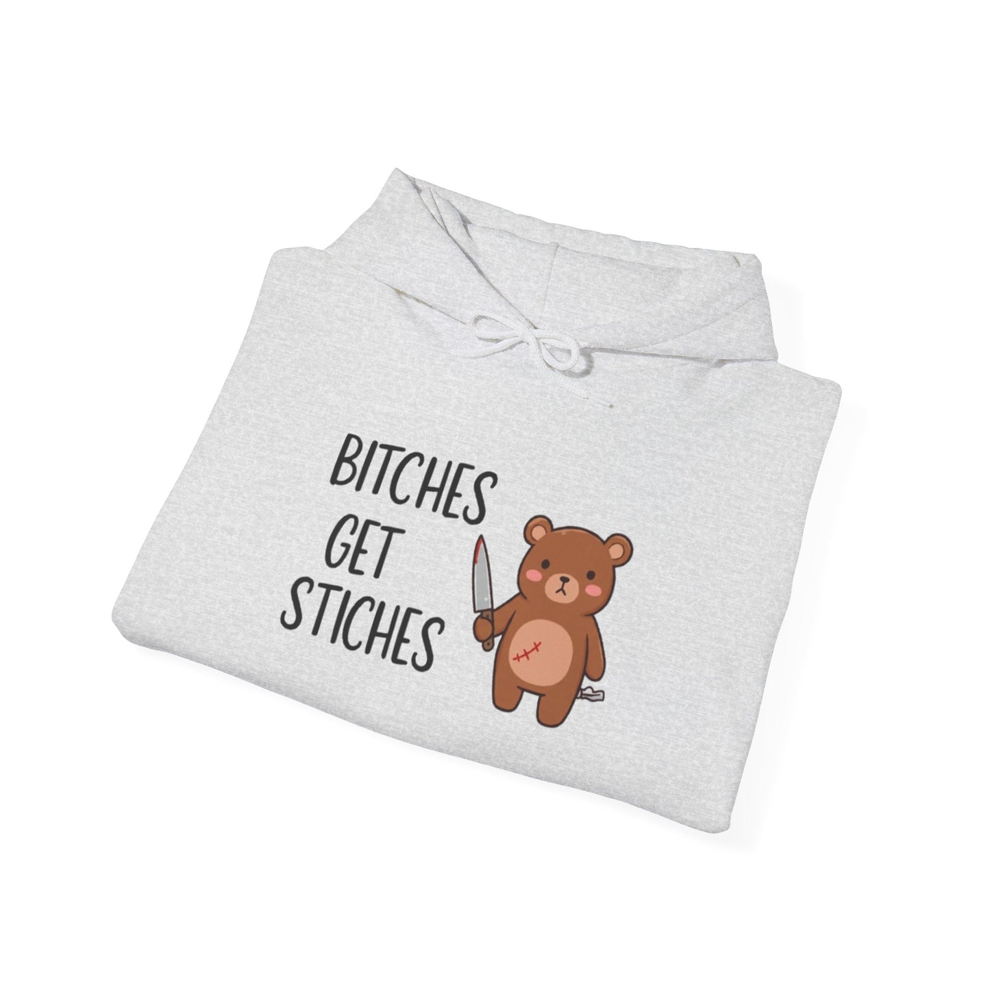 B*ches Get Stiches Classic Hoodie