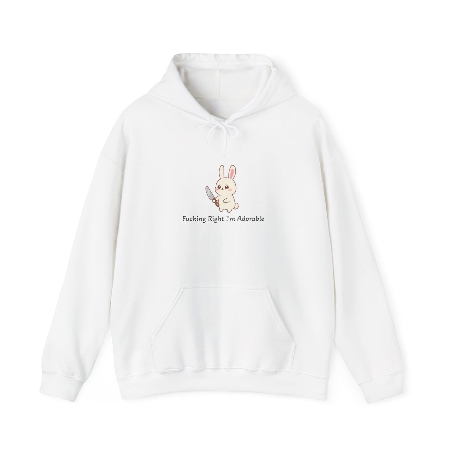 "Fucking Right I'm Adorable" - Classic Hoodie