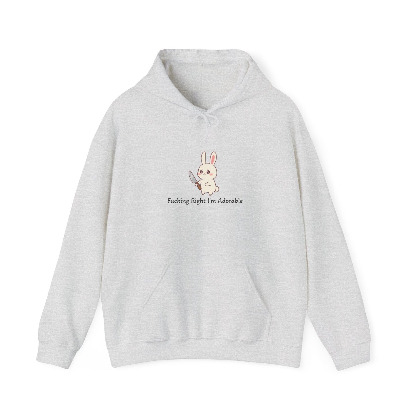 "Fucking Right I'm Adorable" - Classic Hoodie