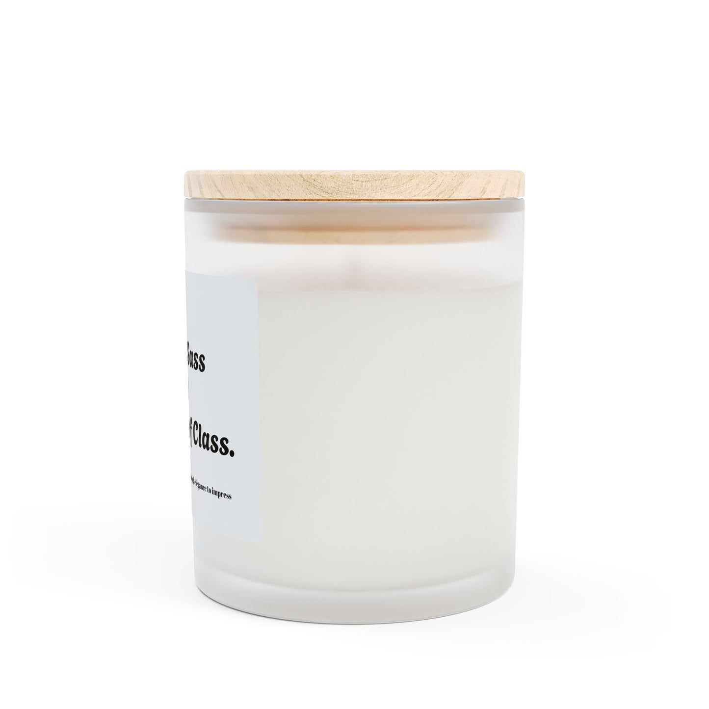 Sass and Class Candle