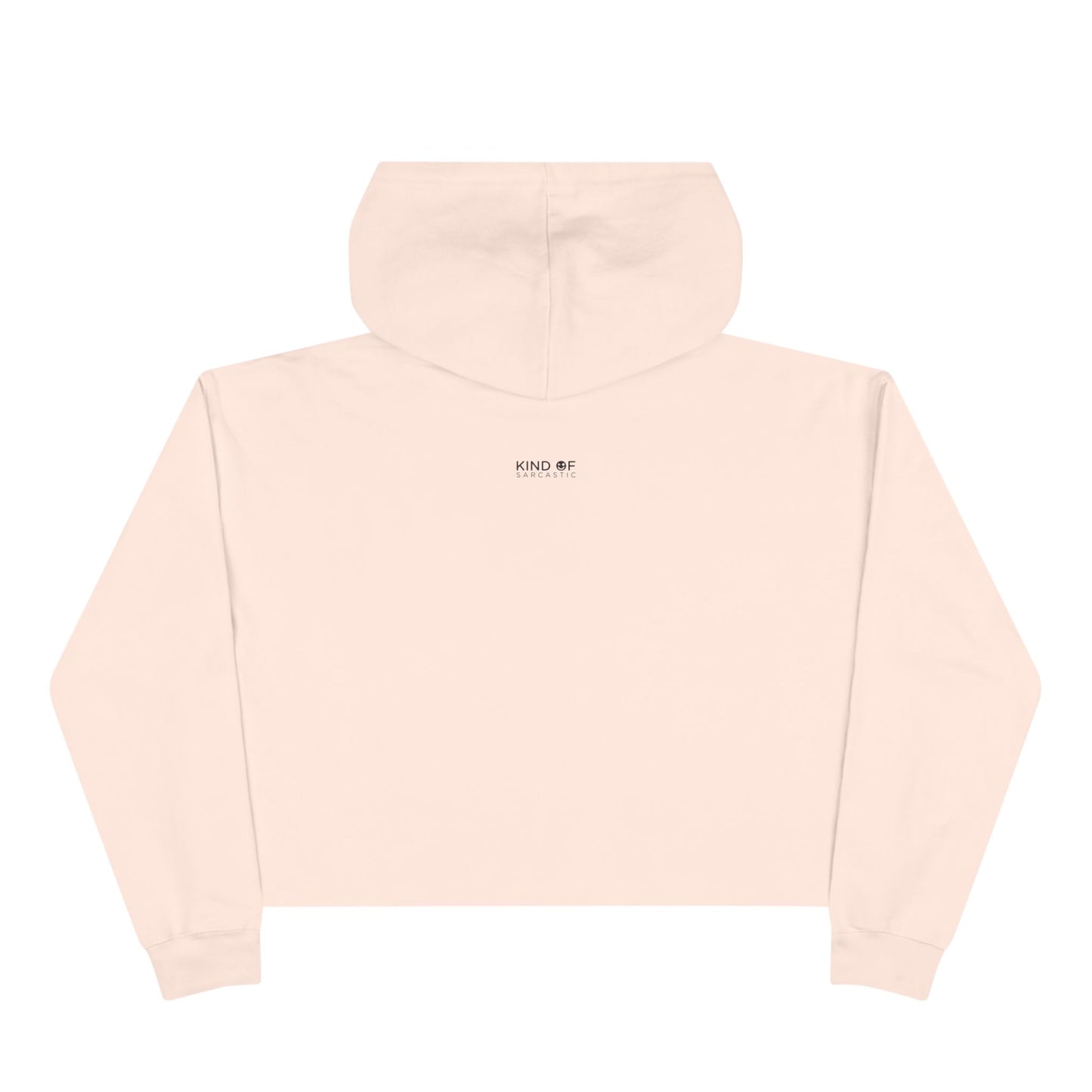 Here to make it Weird Crop Hoodie