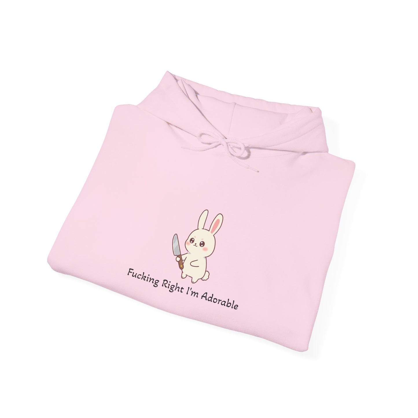 "Fucking Right I'm Adorable" - Classic Hoodie