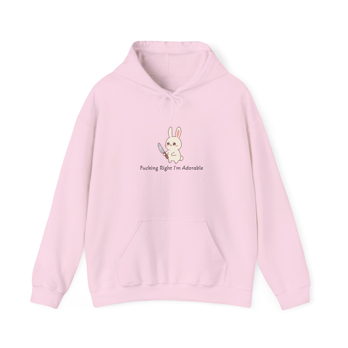 "Fucking Right I'm Adorable" - Classic Hoodie