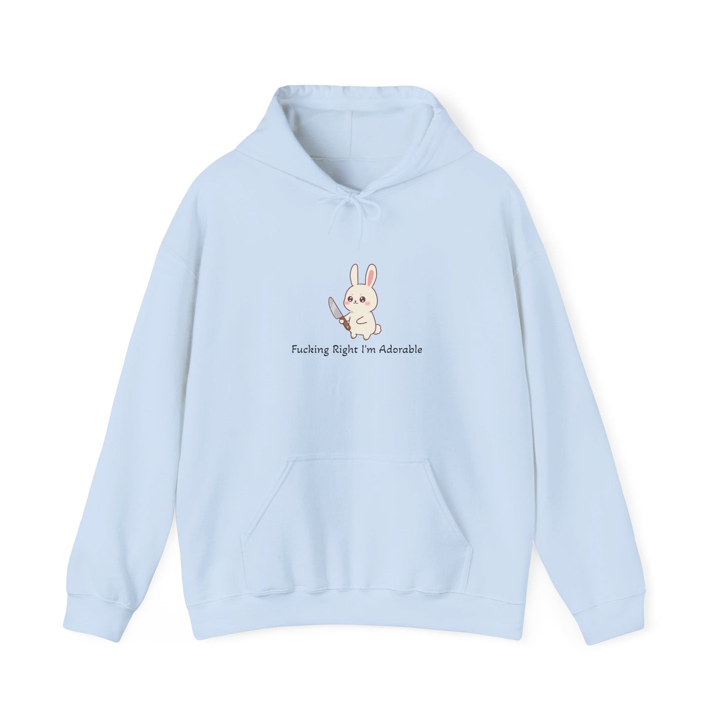 "Fucking Right I'm Adorable" - Classic Hoodie
