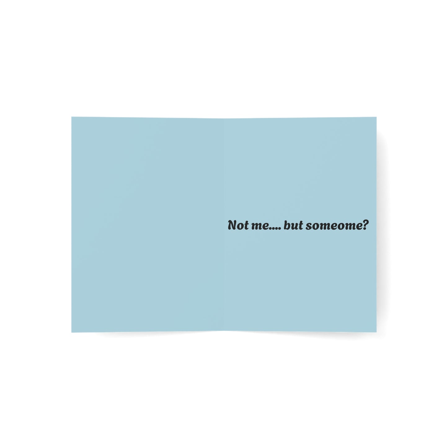 The Someone Cares Card!