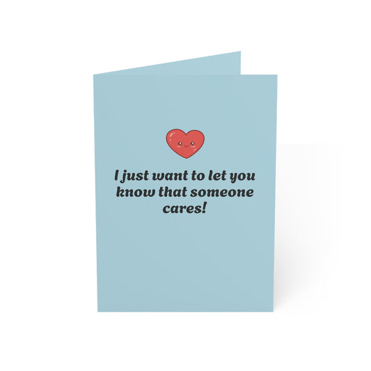 The Someone Cares Card!
