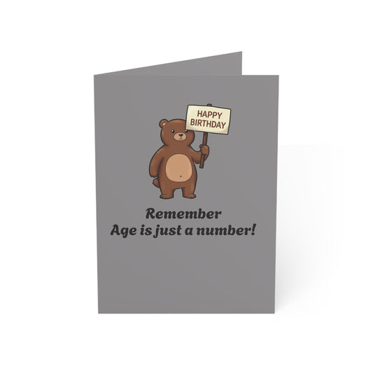 Age is just a Number Card