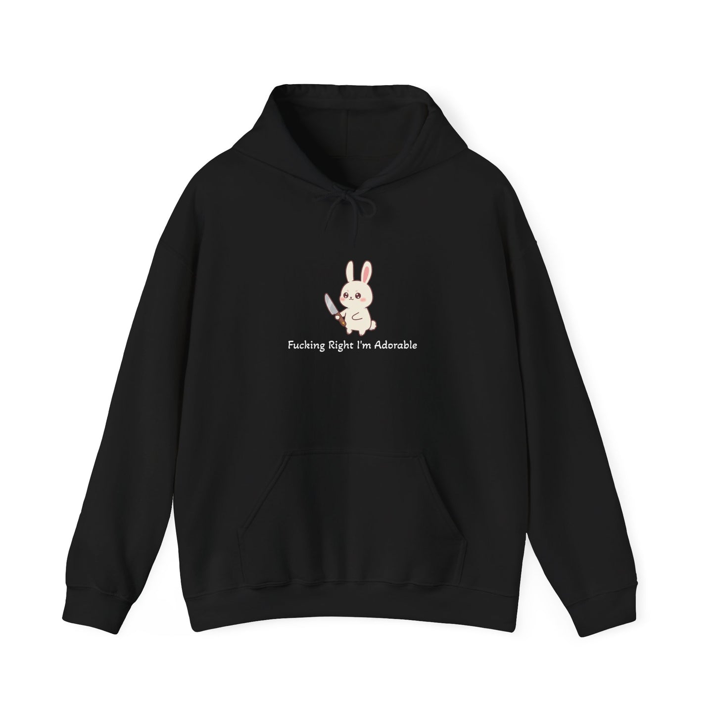 "Fucking Right I'm Adorable" - Classic Hoodie